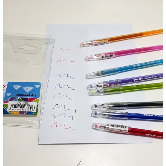 

Buruan Joyko Color Gel Pen / Pulpen Warna Warni Promo