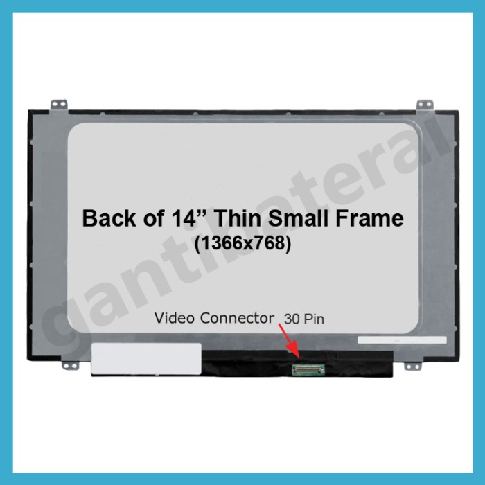 LED LCD Laptop Hp 245 G7 245-G7 14.0 inch slim