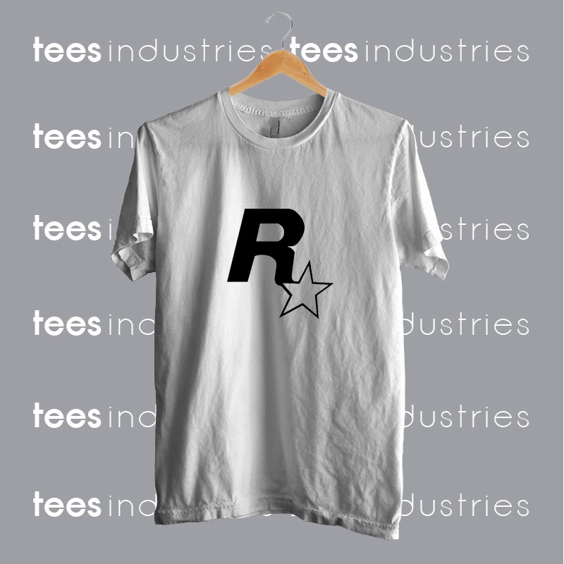 KAOS BAJU ROCKSTAR GAMES LOGO