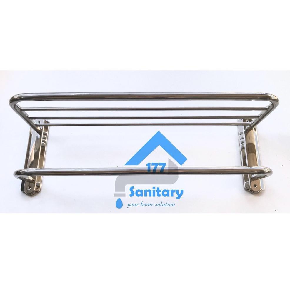 Dqw82Rak Handuk 5 bar Stainless FIORENTINO 8602 - Gantungan Handuk 5 susun FIO Rack Towel Hanger ste