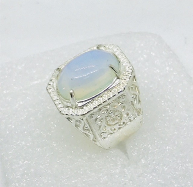 Cincin pria //cincin silver china //cincin batu akik //batu manik rimgin//brajad api natural