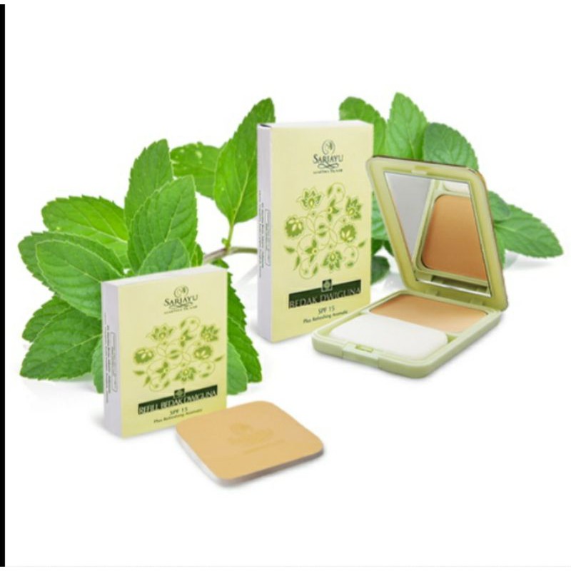 [Terlaris]Sariayu Bedak Padat Dwiguna Twc/Two Way Cake Spf 15/Reffil/Kemasan Baru