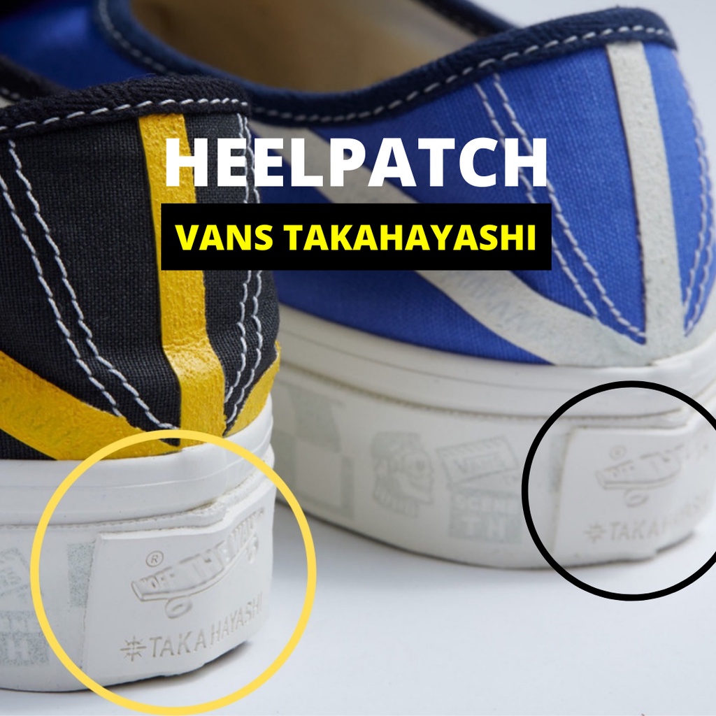 HEELPATCH VANS TAKAHAYASHI JAPAN 3D