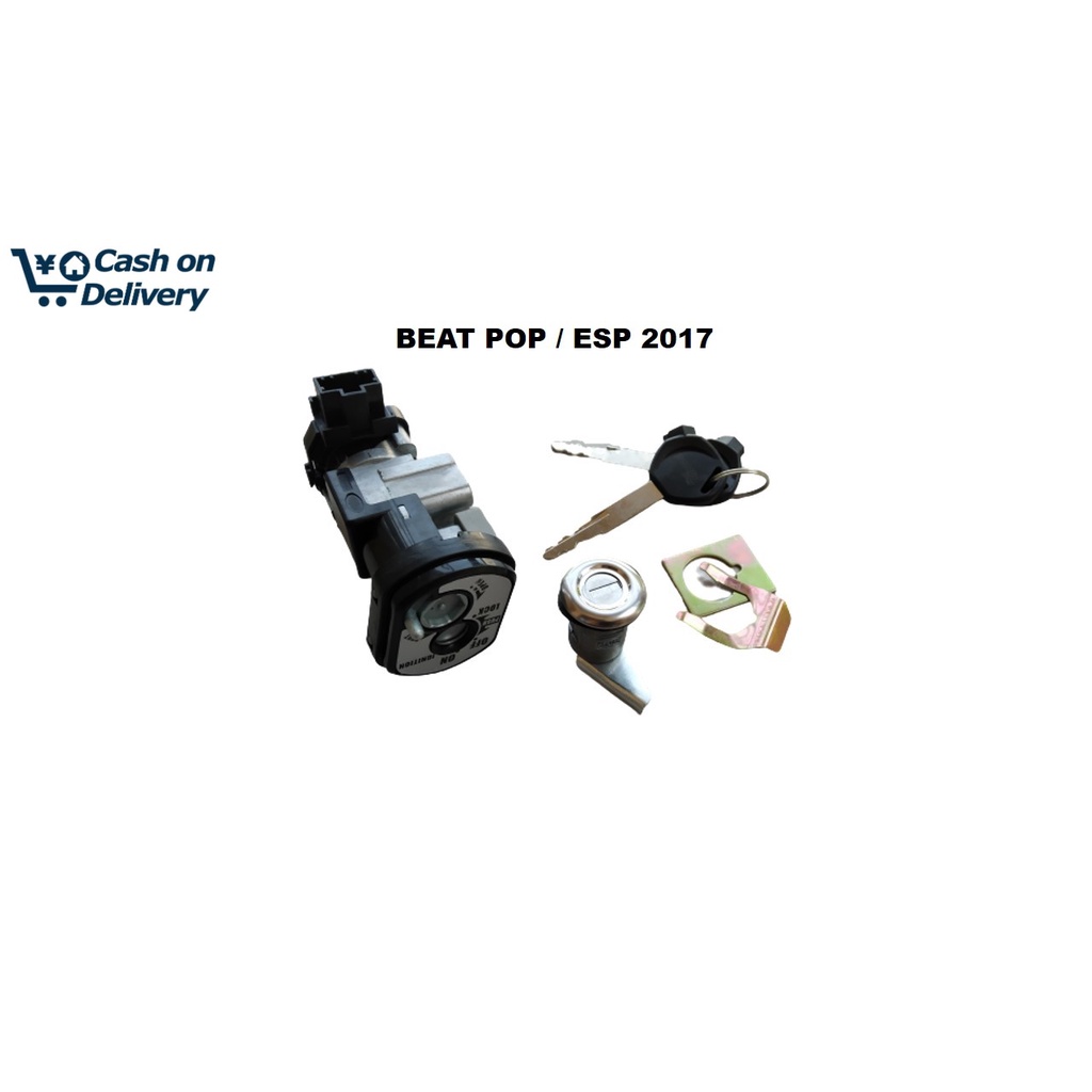 COD Kunci Kontak Keyset Set Assy Beat FI Pop Esp Street New 2016-2018 K81