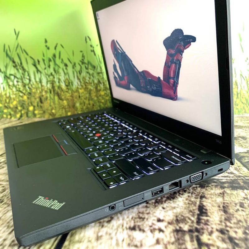 OBRAL Harga Promo Laptop Lenovo Thinkpad T450 Core i5 Gen 4 Mulus dan Bergaransi