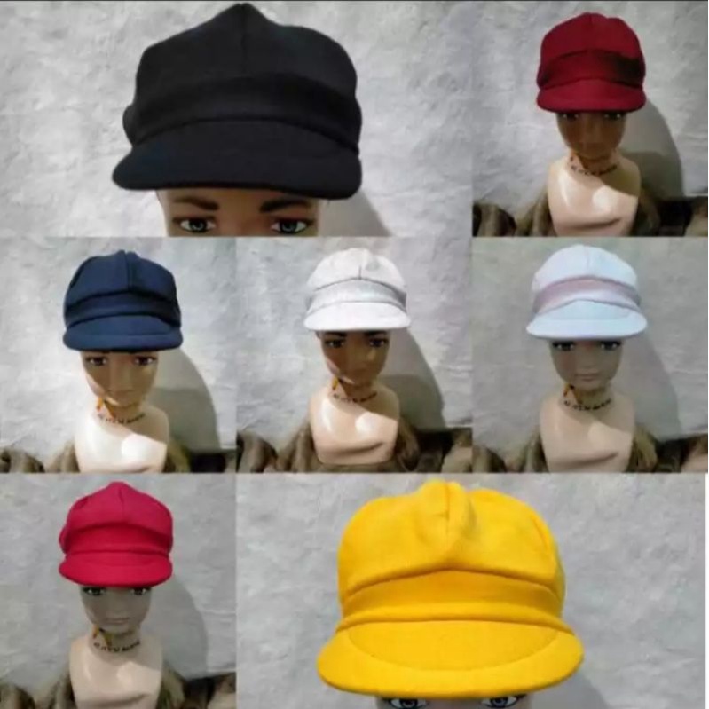 Topi Bayi/Topi Anak/Topi Apolo Bayi. Usia 0 - 2 Tahun-YELLOW