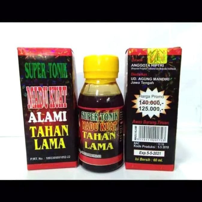 MADU SUPER TONIK 6 X KUAT TAHAN LAMA STAMINA PRIA