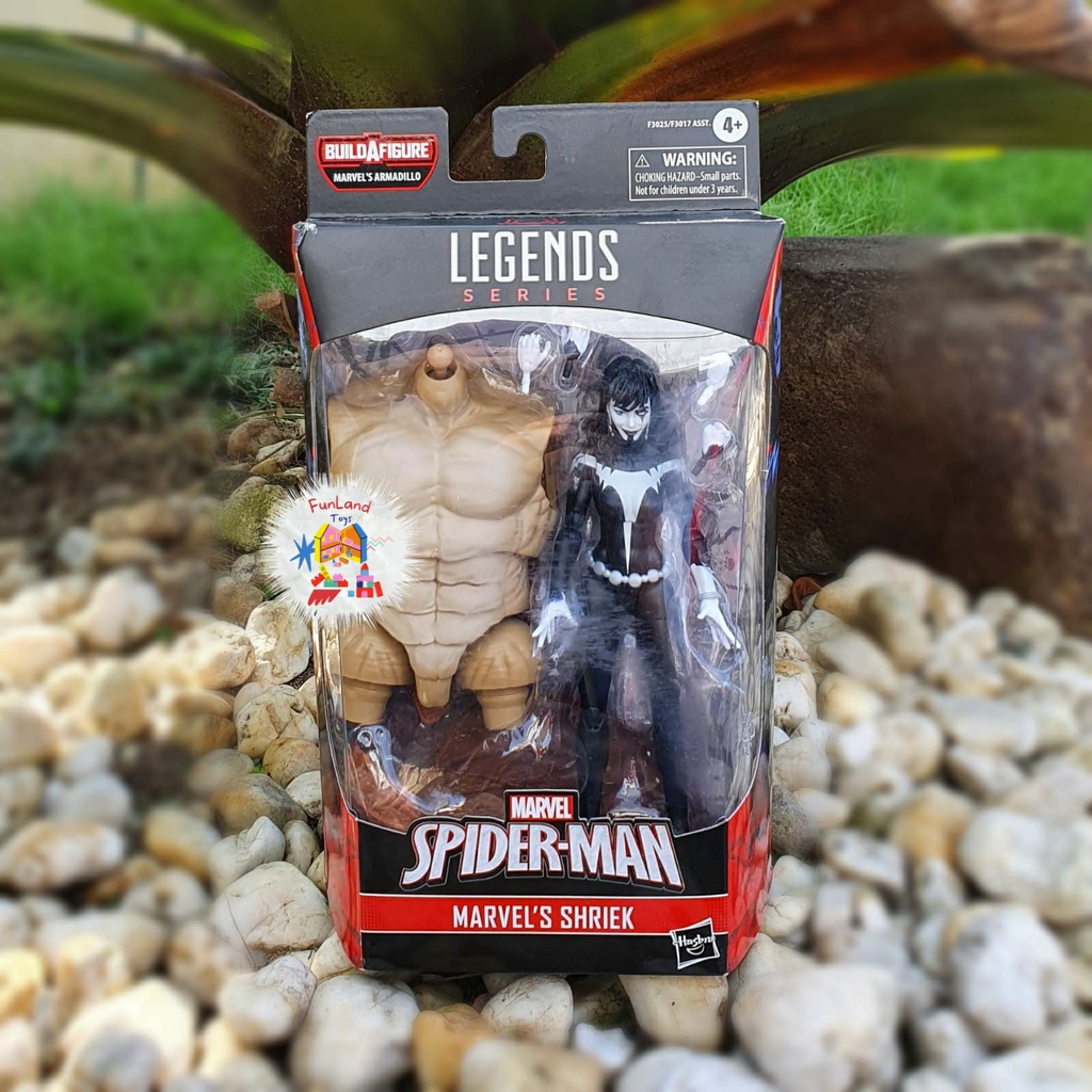 Marvel Legends Spiderman Marvel's Shriek