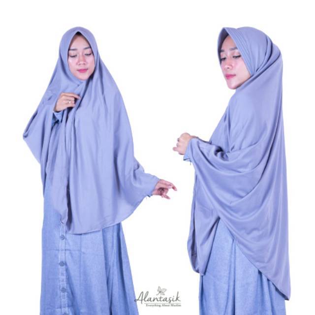 Alantasik - JILBAB KAOS XL PET ANTEM HIJAB SYARI SUPER JUMBO PE PREMIUM GR.7