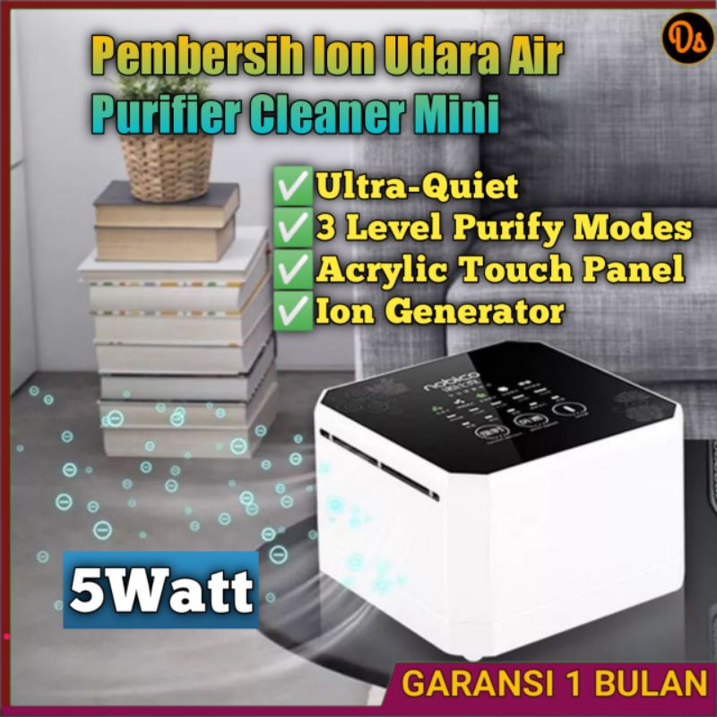 PROMO Pembersih Ion Udara Air Purifier Cleaner pembersih udara ruangan air purifier ruangan air purifer water purifier air furifier air purifier portable hepa filter air purifier coway air purifier car air purifier NBO-J008 Mini NOBICO 4NRS02WH