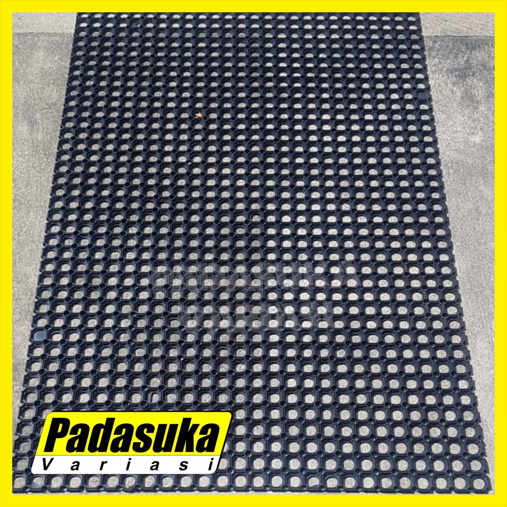 Keset Kaki Kamar Mandi Anti Slip Keset Wudhu Karet Lubang 100x155