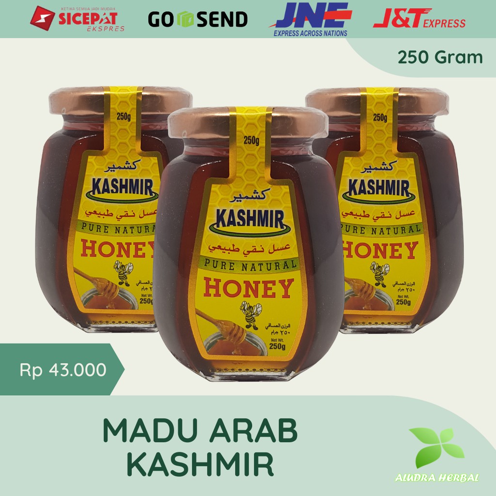 

Madu Arab Kashmir 250 Gram Pure Natural Honey Original 250Gram 1/4Kg