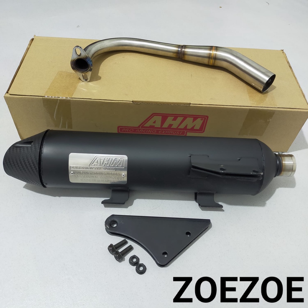 Knalpot AHM Original Vario 110 Karburator / Karbu Model Tsukigi Knalpot Vario 110 Karbu