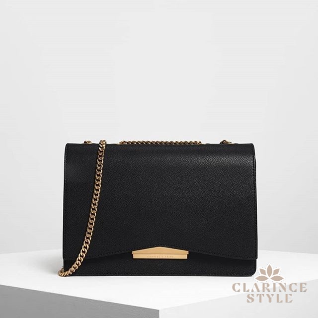 Free Ongkir - COD TAS | BAG | WANITA | CNK CK325 CLASSIC PUSH LOCK BAG ORI  -F