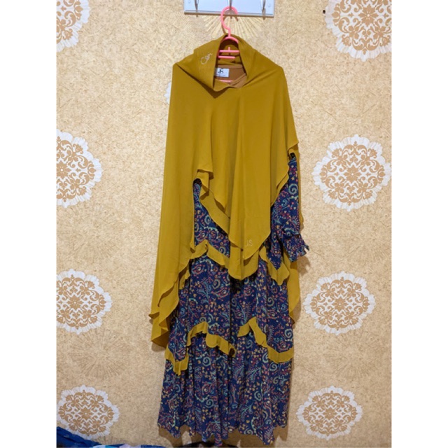 preloved jawhara syari js The Marrakech Collection Zoumi Amethyst Mustard