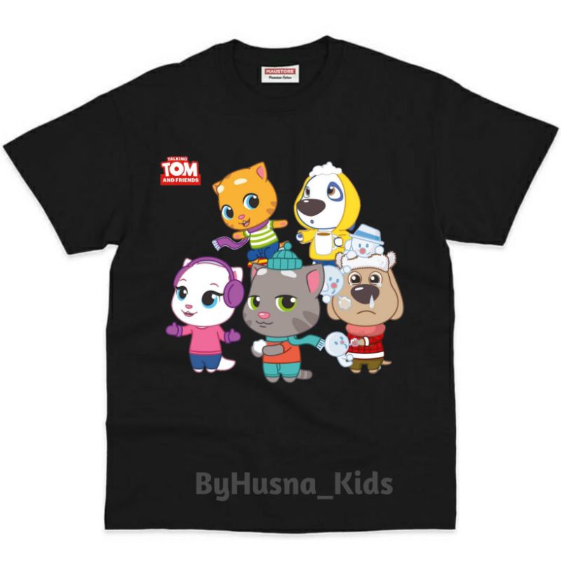 BAJU ANAK KAOS ANAK TALKING TOM HEROES TALKING TOM AND FRIENDS ATASAN ANAK BAHAN PREMIUM