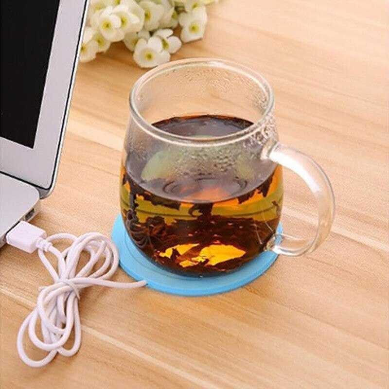 Tatakan Gelas Pemanas Coffee Cup Warmer Heating Pad