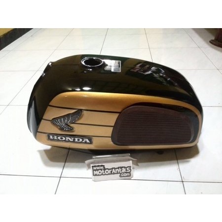 TANGKI HONDA CB 125 TWIN PLUS KARET SAMPING