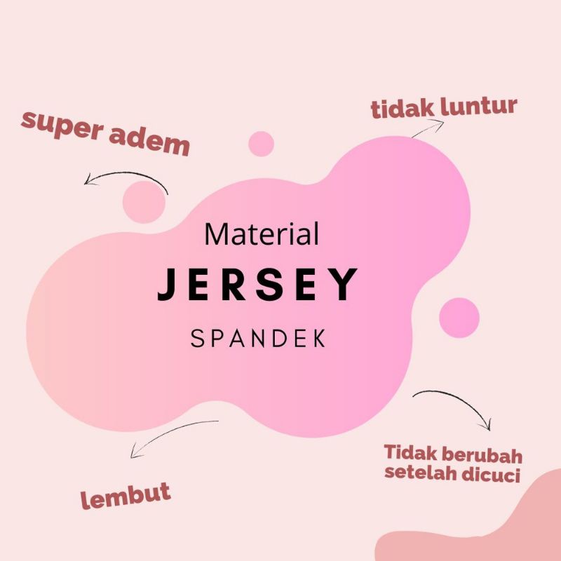 KERUDUNG SERUT L TALI IKAT BELAKANG JERSY PREMIUM/BERGO SPORT/JILBAB OLAH RAGA