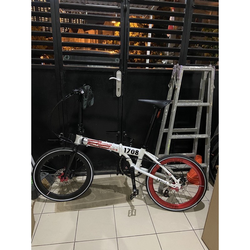 sepeda lipat element Damn I love Indonesia BEKAS