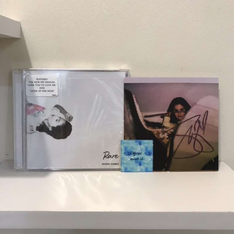 selena gomez rare cd album signed tanda tangan