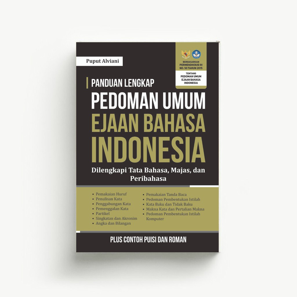 Panduan Lengkap Pedoman Umum Ejaan Bahasa Indonesia Dilengkapi Tata Bahasa Majas Dan Peribahasa Shopee Indonesia