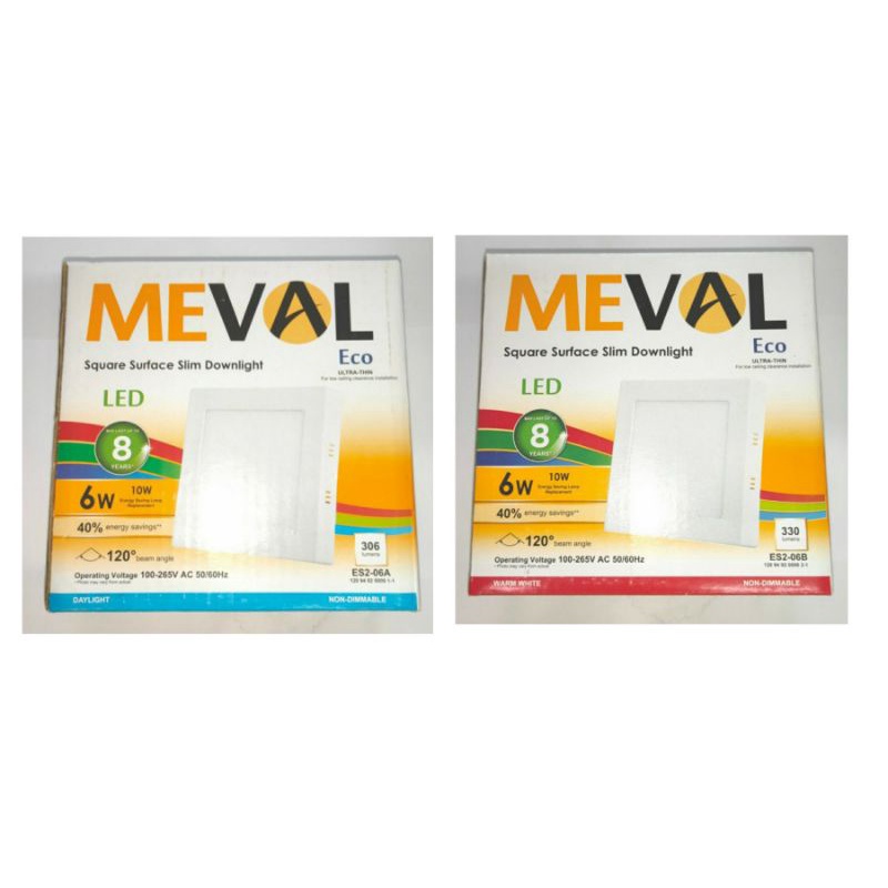 Meval Led panel Outbow 6w Kotak. led panel OB 6watt