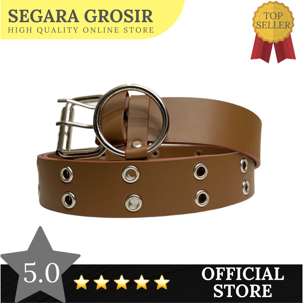 TALI PINGGANG SABUK GESPER FASHION MODIS TERMURAH DOUBLE RING CEWEK HADIAH ULANG TAHUN PREMIUM BLACK HITAM  WOMEN BELT TERMURAH GROSIR ORIGINAL BRANDED IKAT PINGGANG MODIS FASHION IKAT PINGGANG WANITA WOMEN BELT DOUBLE RING PREMIUM GESPER LEATHER KULIT