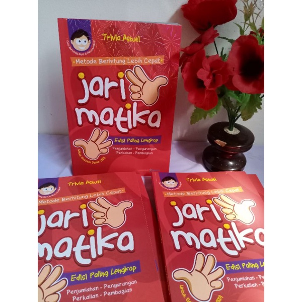 

BUKU BELAJAR BERHITUNG UNTUK ANAK SD SMP SMA UMUM/BUKU BELAJAR BERHITUNG DENGAN JARI/BUKU CARA BERHITUNG CEPAT/JARIMATIKA