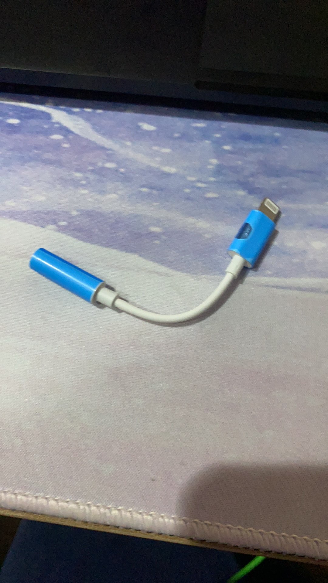 Lightning To 3.5mm Headphone Jack Aux Adapter For Iphone Bluetooth Sambungan Handsfree