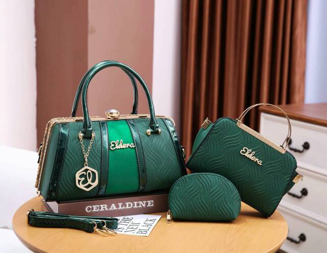 SALE Tas Eldora Jessica 5719 (3in1) wanita branded batam fashion import