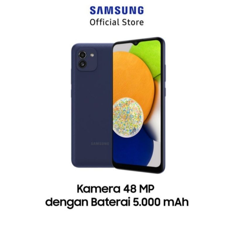 Samsung A03 4/64 garansi resmi - Samsung A03 4/64