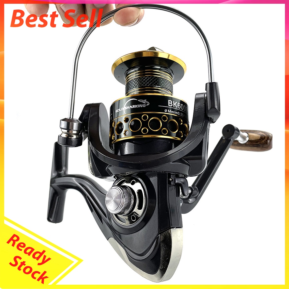 BK 13BBs Right Left Hand 5.2/1 / 4.7/1 Metal Line Cup Spinning Fishing Reel