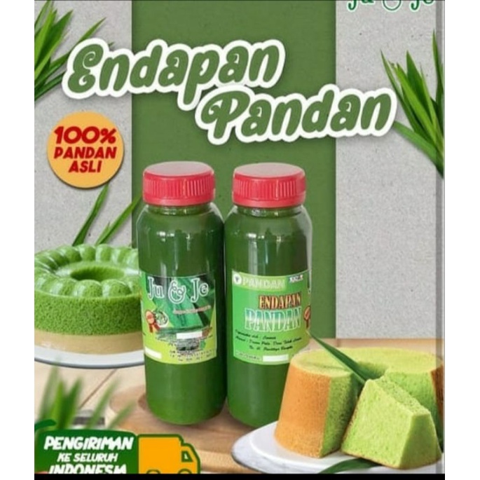 Endapan pandan, pewarna kue alami,4 botol @150rb!