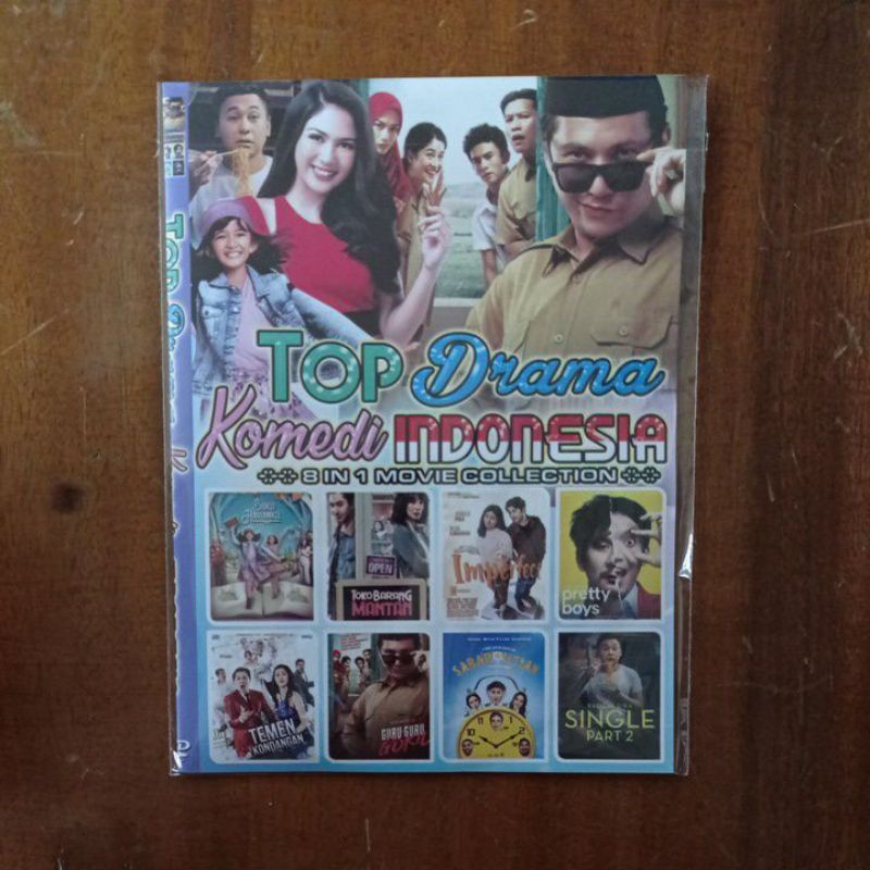KASET FILM 8 IN 1 COLLECTION TOP DRAMA KOMEDI INDONESIA
