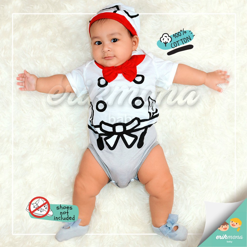 ✔️ baju bayi jumper bayi ✔️ model karakter chef koki ✔️