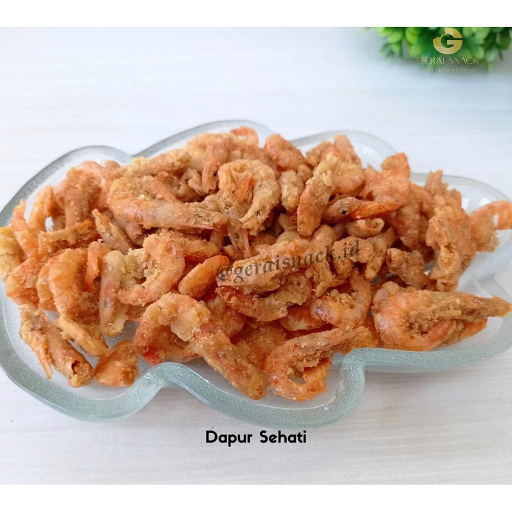 Udang Crispy Dapur Sehati Non MSG Home Made Tanpa Pengawet (80gr)