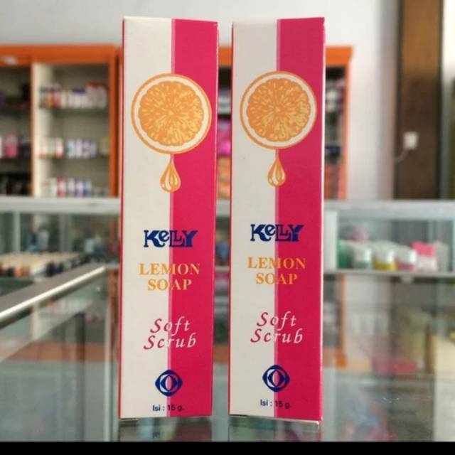 Kelly lemon soap soft scrub 15gr