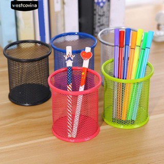Tempat Pensil Duduk Bentuk Gelas Bahan Logam Mesh Aneka Tempat Pensil Duduk Bentuk Gelas Bahan Logam Mesh Aneka