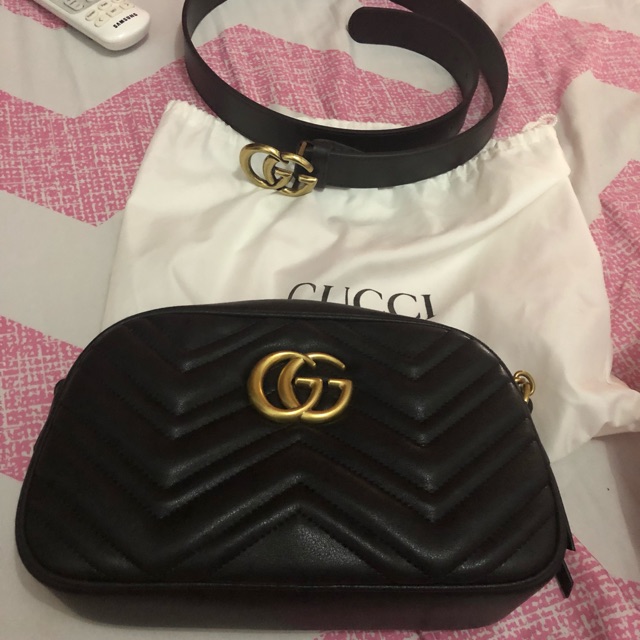 GUCCI MARMONT MIRROR 1:1 free belt gucci
