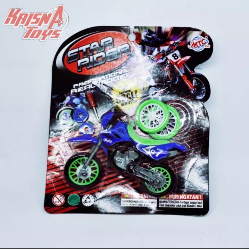 Mainan Anak Motor Cros_star rider_mini motor cros