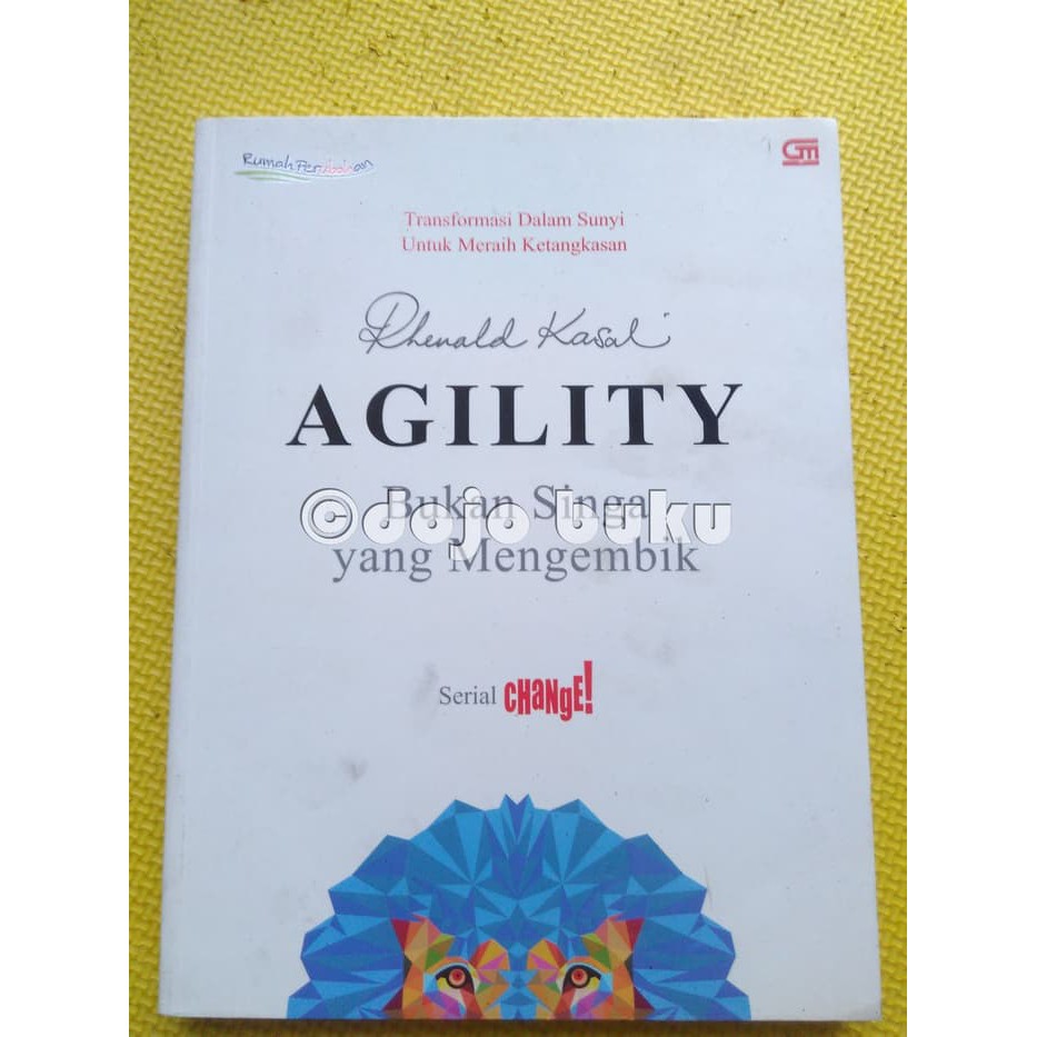 [BEST SELLER] Agility: Bukan Singa Yang Mengembik oleh Rhenald Kasali (Bekas)