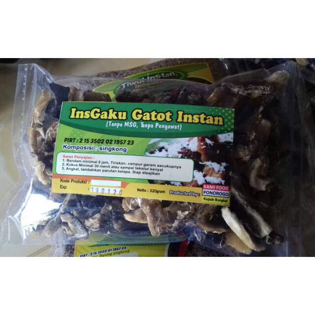 

GATOT INSTAN SEDAP BERGIZI