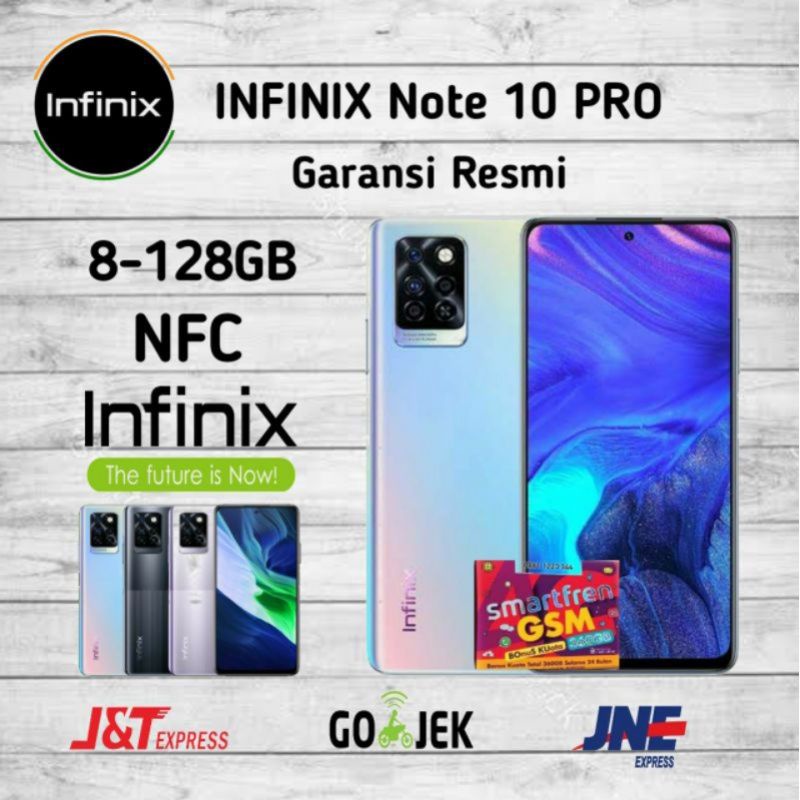 Hp infinix note 10 pro ram 8/128,ram 6/64gb nfc (infinix note 10 ram 4/64gb dan infinix note 10 ram 6/128gb)(infinix note 11 pro ram 8/128gb)garansi resmi-Note 10 pro 6/64gb