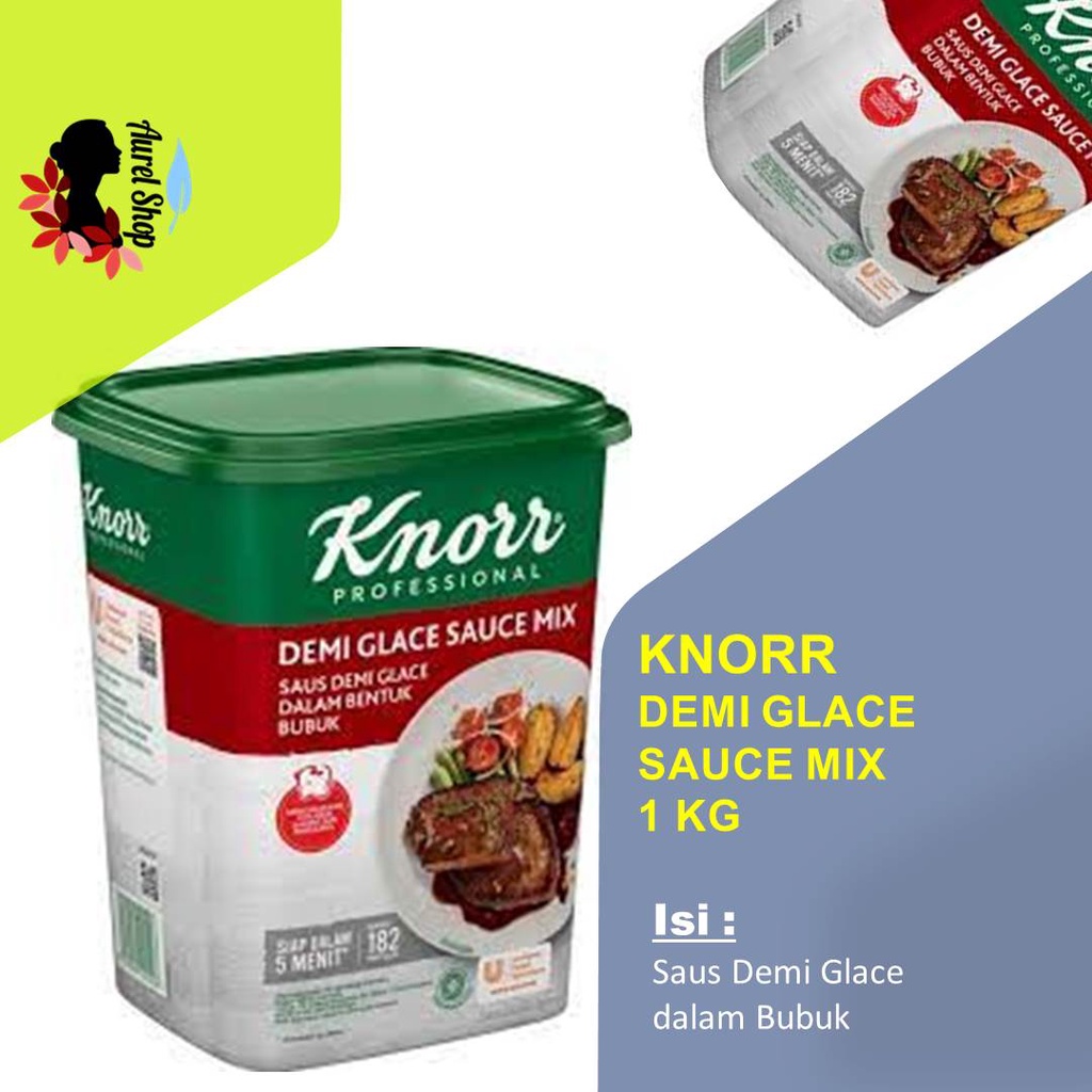 

KNORR Demi Glace Sauce kemasan Toples kg