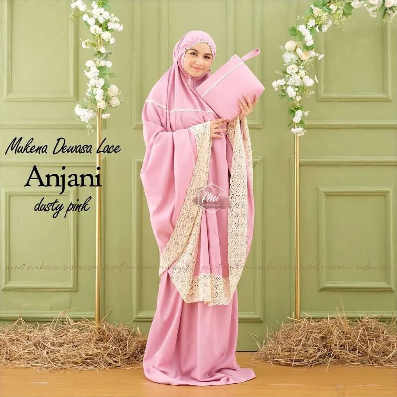 Mukena Dewasa Katun Mikro Lace ANJANI*