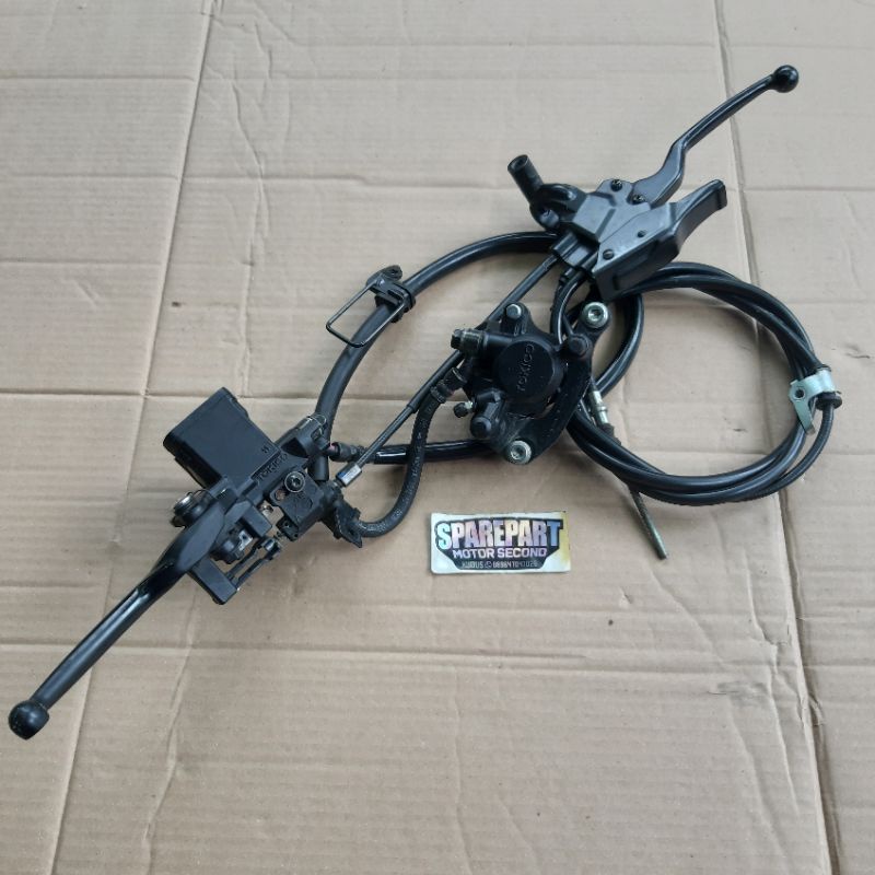 MASTER REM PENGEREMAN PENGERIMAN KALIPER CALIPER CAKRAM COMBI BRAKE DEPAN BELAKANG NEW VARIO 125 150