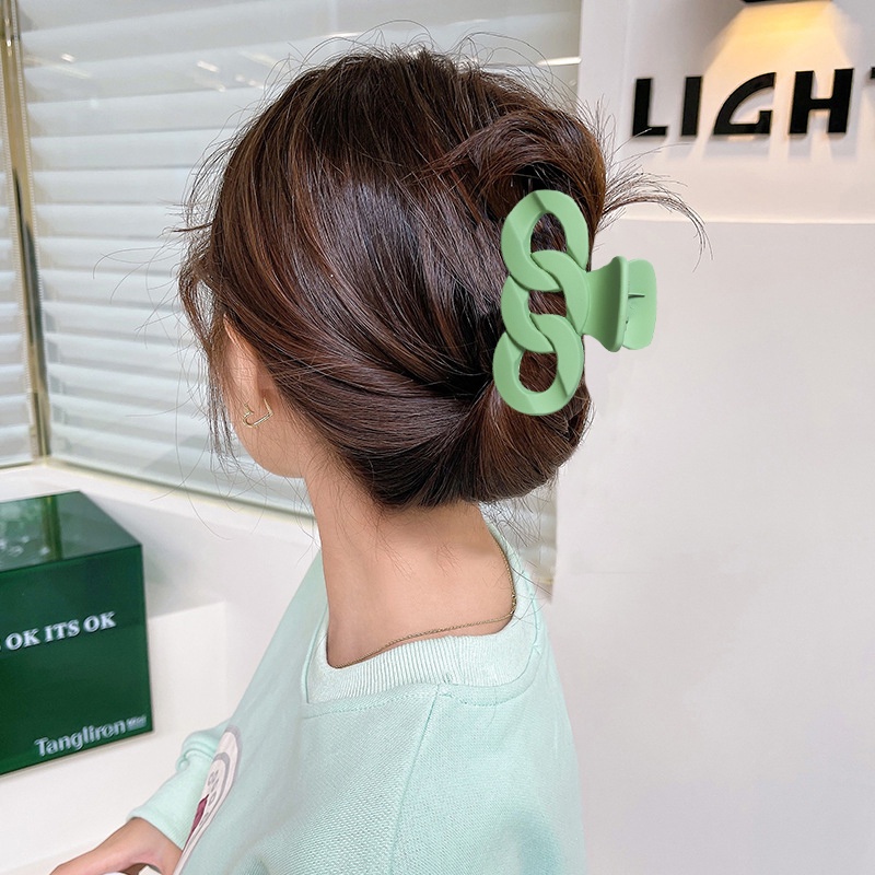 Jepit Rambut Rantai Cakar Warna Permen Gaya Korea Untuk Aksesoris Wanita