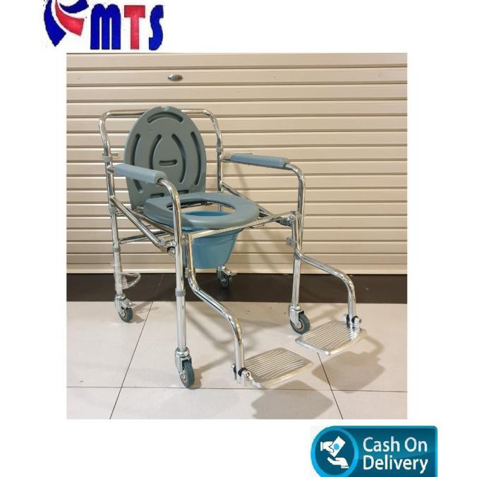 Dhx. Cod - Comode Kursi Bab Commode Chair Bisa Lipat Dengan Roda .Vn Chikostore4575