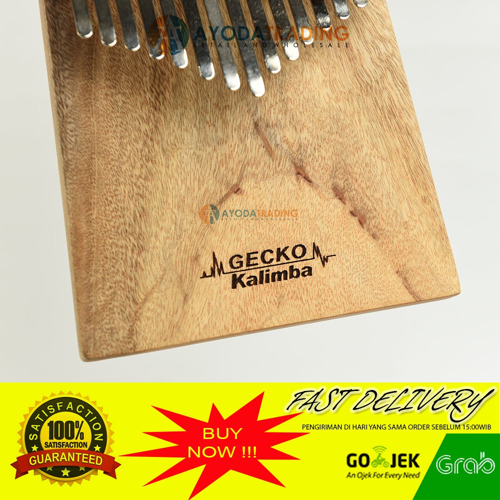 Gecko Kalimba K15CAP Original Alat Musik Tradisional